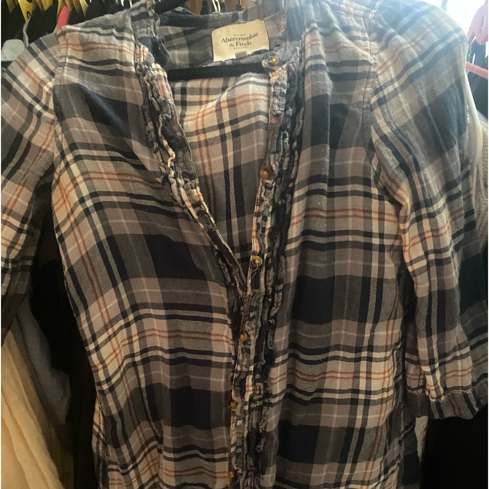 Abercrombie and Fitch plaid shirt
